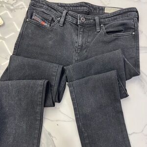 DIESEl, Stylish Gray Denim Jeans